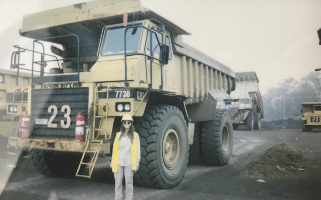 Female Mining Student